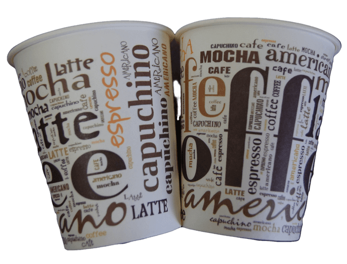 Pahare carton Coffee Coffee 8 oz